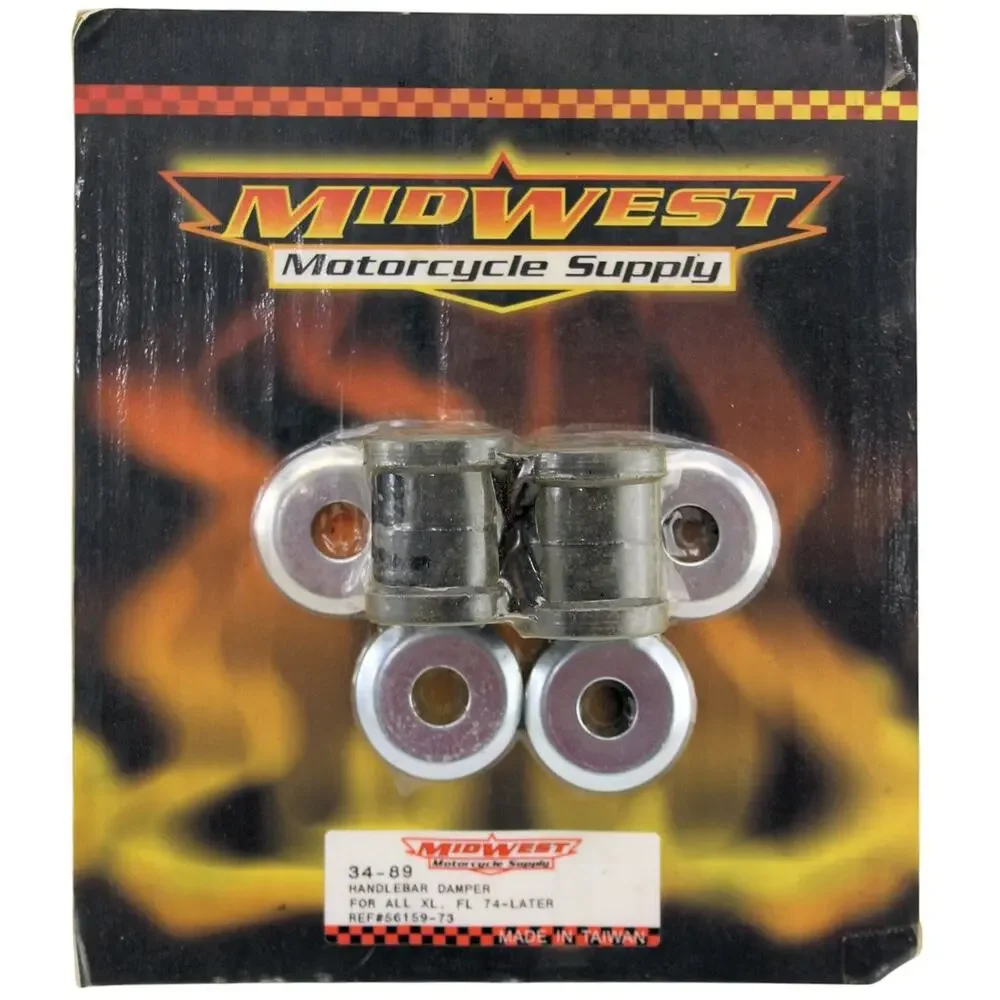 Midwest Motorcycle Supply 34-89 Handlebar Damper Kit • ’74 and Later All XL & FL